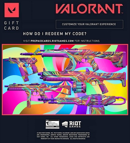 Free Valorant Sensation collection redeem code skins