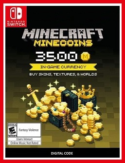 Minecraft Minecoins Pack Nintendo Switch Key Free redeem codes download